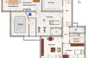 Bungalow mit wundervollem Ausblick, Garage und großem Garten  im naturverbundenen Ennepetal – Die vollständige Adresse der Immobilie erhältst du vom Anbieter., 58256 Ennepetal – Vorschaubild 26