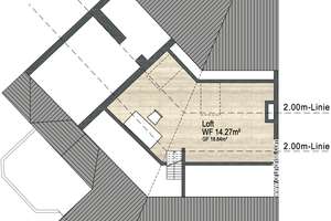 Wohnen mit Stil – Maisonettewohnung mit drei separaten Zimmern und Galerie im Sandkamp – Die vollständige Adresse der Immobilie erhältst du vom Anbieter., 38442 Sandkamp, Wolfsburg – Vorschaubild 16