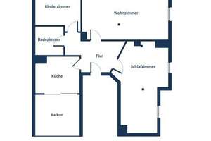 Dachgeschosswohnung mit Loggia | Einbauküche | Seenähe | bezugsfrei | provisionsfrei – 4249 Knautkleeberg-Knauthain, Leipzig – Vorschaubild 12