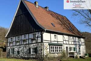 Historisches Bruchstein-Fachwerkhaus in idyllischer Lage von  
Hagen-Dahl – Hagen – Vorschaubild 1