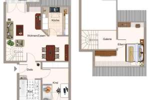 Helle und moderne Maisonette-Wohnung in Mainz-Drais – Ober-Olmer-Straße 29, 55127 Drais, Mainz – Vorschaubild 2