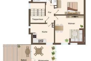 Doppelhaushälfte mit 3 Garagen, Wintergarten, Balkon und kleinem Garten! In guter Lage, Stadtteil Gl – Die vollständige Adresse der Immobilie erhältst du vom Anbieter., 95447 Glocke/Saas, Bayreuth – Vorschaubild 21
