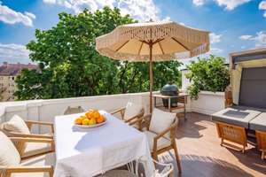 Exklusives Penthouse in der Maxvorstadt – außergewöhnliche Raumhöhe und sonnige Dachterrasse – Die vollständige Adresse der Immobilie erhältst du vom Anbieter., 80335 Sankt Benno, München – Vorschaubild 2