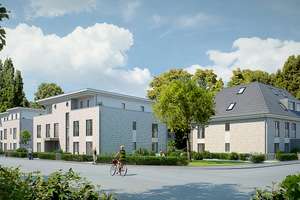 Erstbezug: Dachgeschosswohnung mit riesigem 42 m² Balkon, Bonn-Friesdorf