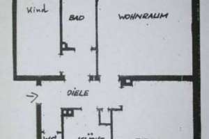 Wohnung direkt am Grünstreifen in Sennestadt mit Loggia u. Garage