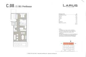 Moderne 3,5-Zimmer- Penthouse-Wohnung mit großer Dachterrasse und Blick auf den Bodensee und Alpen i – Die vollständige Adresse der Immobilie erhältst du vom Anbieter., 88048 Friedrichshafen – Vorschaubild 18