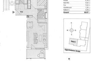 Attraktive 2-Zimmer-Wohnung mit Süd-Balkon, Tiefgaragenstellplatz und langfristig gesichertem Mieter – Eggenfeldener Straße 95, 81929 Englschalking, München – Vorschaubild 18