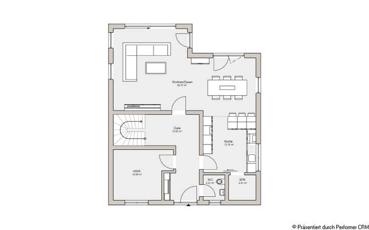 Grundriss Erdgeschoss