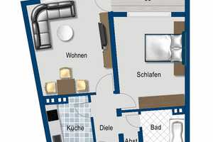 Bezugsfertige 2 Zimmer Wohnung! – Johanniterstr. 56, 51067 Köln – Vorschaubild 2