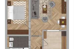 Attraktive 2-Zimmer-Wohnung mit Balkon – Renditestarke Kapitalanlage mit Stellplatz – Knopstraße 15, 4159 Möckern, Leipzig – Vorschaubild 13