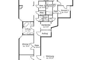 Privatsphäre und Stil – ein Zuhause der Extraklasse! – Die vollständige Adresse der Immobilie erhältst du vom Anbieter., 20099 St. Georg, Hamburg – Vorschaubild 10
