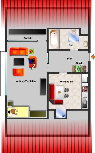 Der Wohnungsgrundriss