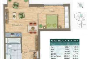BJ - 2014 / Städtische, moderne 2-Zi-Wohnung. Ab sofort frei! – 80686 Land in Sonne, München – Vorschaubild 24