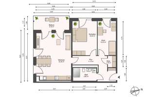 H5-01-06 | 3-Zi. II | 1.OG | Balkon mit Westausrichtung – Max-Planck-Straße 15A, 14473 Südliche Innenstadt, Potsdam – Vorschaubild 59