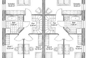 Schöne Lage in Volksdorf. Moderne Doppelhaushälfte als Stadtvilla mit Wohnkeller (TF1) – Die vollständige Adresse der Immobilie erhältst du vom Anbieter., 22359 Volksdorf, Hamburg – Vorschaubild 11