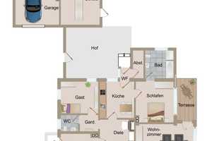 Solides Zweifamilienhaus mit Baupotential auf 2.410 m² Grundstück – Osnabrück (Kreis) – Vorschaubild 24
