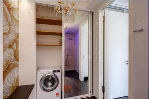 Möbliert: FRIENDS Tower: Elegante 1,5-Zimmer Wohnung – Die vollständige Adresse der Immobilie erhältst du vom Anbieter., 80639 Nymphenburg, München – Vorschaubild 12