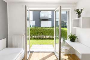 Möbliertes Apartment mit eigener Terrasse und ALL-IN-Miete am Campus Babelsberg