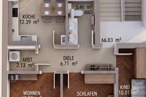 Frisch sanierte 3-R. Wohnung am Neustädter Markt in Lpz.-Zentral-Balkon-Komfortabel-Sofort einziehen – 4315 Neustadt-Neuschönefeld, Leipzig – Vorschaubild 28
