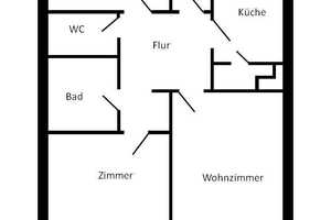 3 Zimmer Wohnung in zentraler Top Lage – Wiesdorfer Platz 10, 51373 Leverkusen – Vorschaubild 2