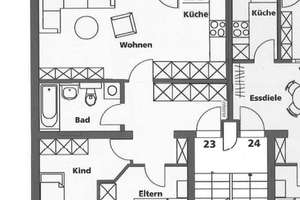 Helle 3-Raum-Wohnung in DD-Plauen, mit EBK, TG-Stellplatz, Keller – Die vollständige Adresse der Immobilie erhältst du vom Anbieter., 1187 Plauen (Stadtteil), Dresden – Vorschaubild 2
