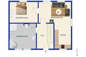 Sehr gepflegtes Einfamilienhaus mit Pool auf Erbpachtgrundstück in Berlin Altglienicke – Die vollständige Adresse der Immobilie erhältst du vom Anbieter., 12524 Altglienicke, Berlin – Vorschaubild 14