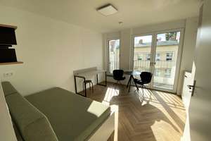 Einziehen ohne Aufwand - Voll möblierte 1-Zimmer Wohnung mit Einbauküche und Fussbodenheizung – Florian-Geyer-Straße 111, 12489 Adlershof, Berlin – Vorschaubild 5
