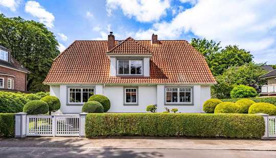 Bild von stilvolle Altbauarchitektur mit großzügigem Wohnkomfort - Ihr neues Zuhause in Groß Flottbek