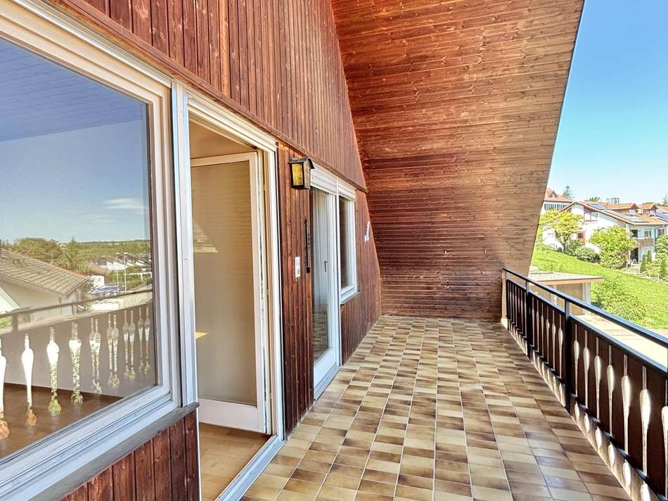 Riesiger Balkon