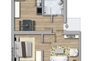 Gemütliche 2-Zimmer-Wohnung mit Balkon sucht Nachmieter! – Otto-Richter-Straße 12b, 39116 Sudenburg, Magdeburg – Vorschaubild 14