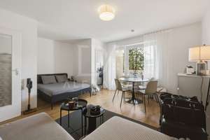 Charmante 1-Zimmer-Wohnung mit Balkon in begehrter Lage von München-Bogenhausen!