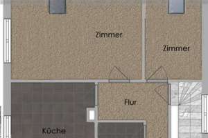 Geheimtipp: über den Dächern, Blick ins Grüne, im ZFH, Garage, ruhig/zentral  – Die vollständige Adresse der Immobilie erhältst du vom Anbieter., 22525 Stellingen, Hamburg – Vorschaubild 6