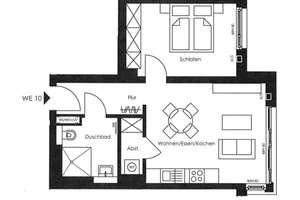 Helle 2-Zimmer-Wohnung im 4.OG mit hochwertiger Einbauküche - Köln Nippes – Neusser Straße 363, 50733 Nippes (Ortsteil), Köln – Vorschaubild 10