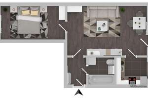 Attraktives Wohnungspaket für Kapitalanleger: 5 sanierte ETW in Leipzig-Schönefeld – Die vollständige Adresse der Immobilie erhältst du vom Anbieter., 4347 Schönefeld-Ost, Leipzig – Vorschaubild 18