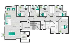 Freies Zimmer in Moderne Loft-WG in Wuppertal-Elberfeld | Zimmer-Nr. 6 – Blumenstraße 35, 42119 Elberfeld, Wuppertal – Vorschaubild 15