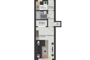 Einstiegsinvestment in stabiler Lage - Vermietete Eigentumswohnung – Planbarer Mietertrag! – Die vollständige Adresse der Immobilie erhältst du vom Anbieter., 38112 Nordstadt, Braunschweig – Vorschaubild 14