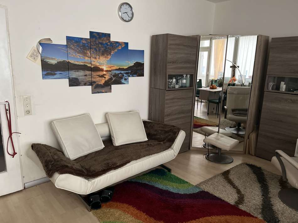 Couch-Liege im Wohnbereich