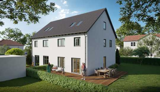 Bild von DHH SÜD-WEST Ausr.! mit riesigem Grundstück links in gewachsenem Gebiet