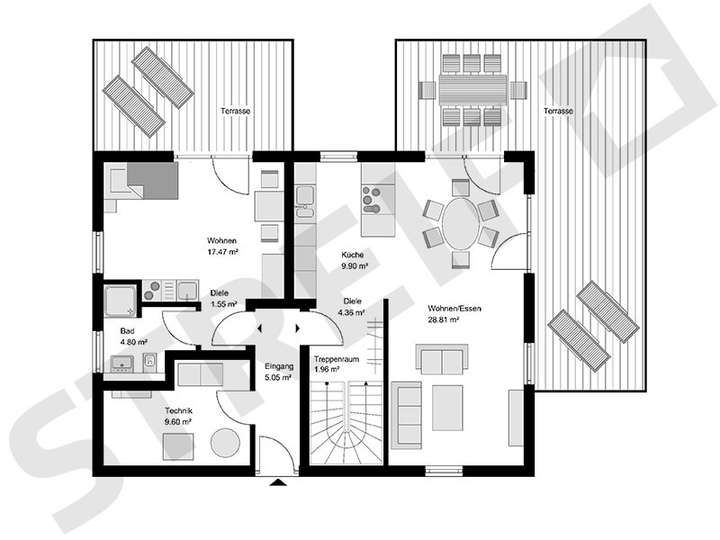 Einliegerwohnung EG