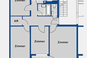 4 Zimmer Wohnung in Harburg-Marmstorf – In de Bans 5a, 21077 Marmstorf, Hamburg – Vorschaubild 3