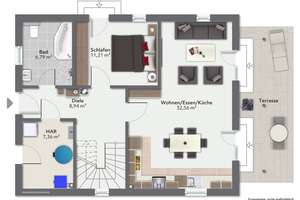 Einfamilienhaus mit attraktiver Energieeffizienz – Die vollständige Adresse der Immobilie erhältst du vom Anbieter., 82491 Grainau – Vorschaubild 12