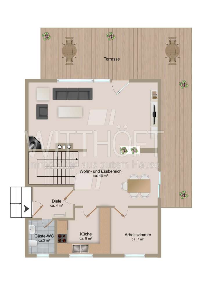 Grundriss Erdgeschoss