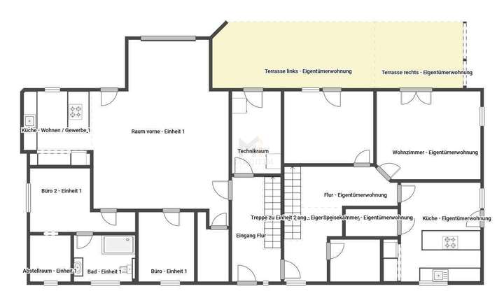 Grundriss Erdgeschoss