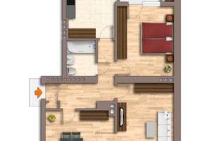SANIERTE 3-ZIMMER WOHNUNG MIT GROßEM BALKON – Nahestraße 31, 47051 Altstadt, Duisburg – Vorschaubild 10