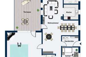 Energieeffizientes, gruppengeeignetes Ferienhaus für bis zu 10 Personen, samt Indoor -Schwimmbad – Die vollständige Adresse der Immobilie erhältst du vom Anbieter., 17209 Priborn – Vorschaubild 23