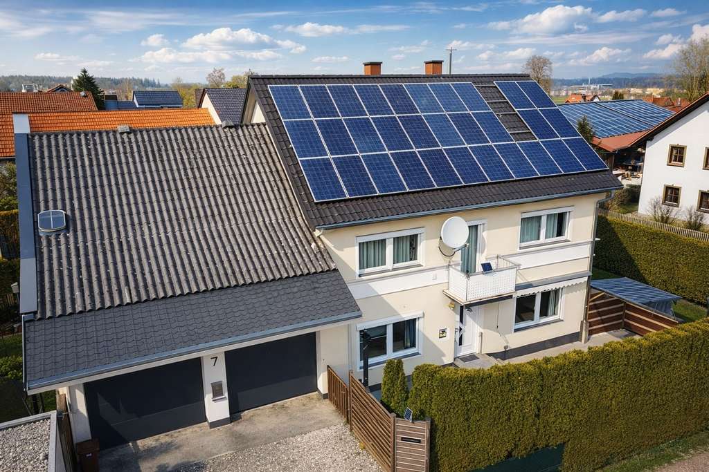 Immobilie in Egenhofen - Egenhofen: Sonniges Einfamilienhaus mit großem Garten, Gartenhaus, Terrasse, Balkon und Doppelgarage - Bild 1