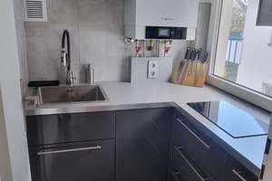 Helle, vollmöblierte 1 Zimmer Wohnung mit Südbalkon im schönen Weiherfeld zu vermieten – Die vollständige Adresse der Immobilie erhältst du vom Anbieter., 76199 Weiherfeld-Dammerstock, Karlsruhe – Vorschaubild 6