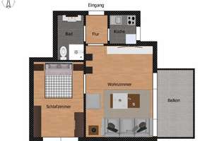 Stuttgart-West: Urbanes Wohnen im Grünen – charmante 2-Zimmer-Wohnung auf parkähnlichem Grundstück – Die vollständige Adresse der Immobilie erhältst du vom Anbieter., 70197 Hasenberg, Stuttgart – Vorschaubild 20