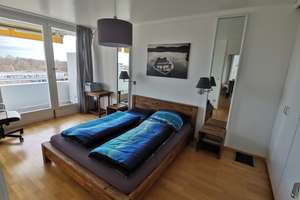Von Privat: Sonnige, möblierte 2-Zimmer-Wohnung mit Panoramablick im Cosimapark – Klingsorstrasse 3, 81827 Englschalking, München – Vorschaubild 8