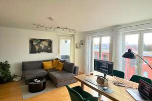 Gepflegte 2-Zimmer-Wohnung mit Balkon und Einbauküche in Schwabing – Leopoldstr. 167, 80804 Münchner Freiheit, München – Vorschaubild 1